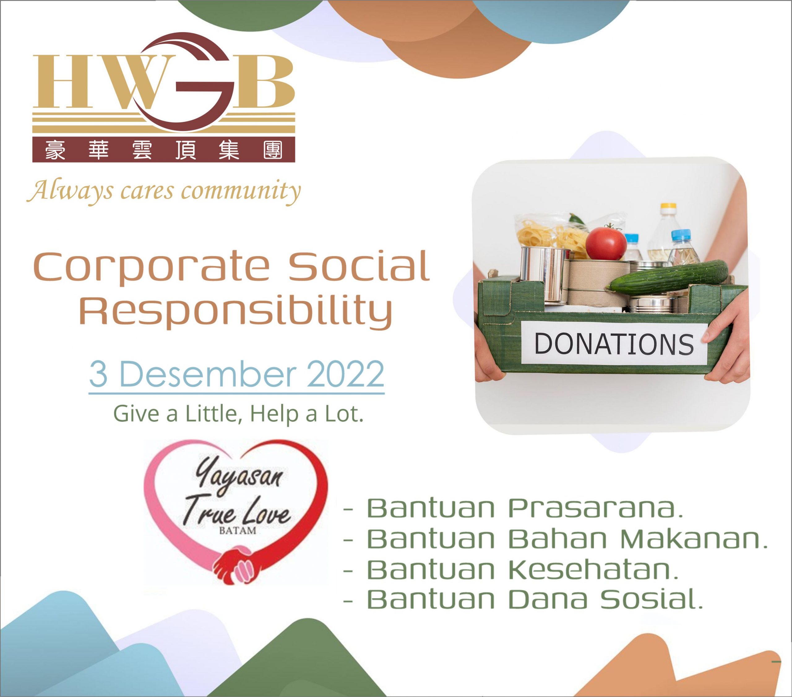 Give a Little, Help a Lot (Social Responsibility 2022)